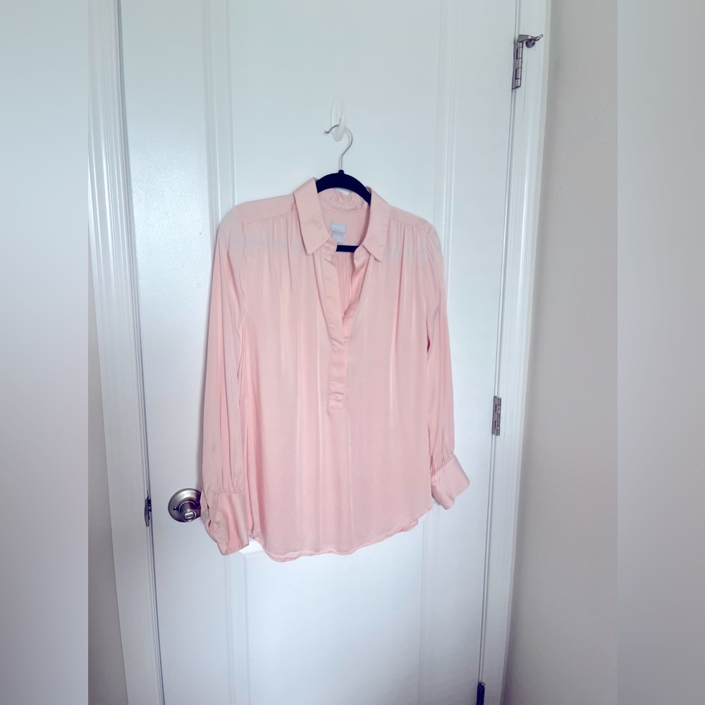 Chicos pink blouse